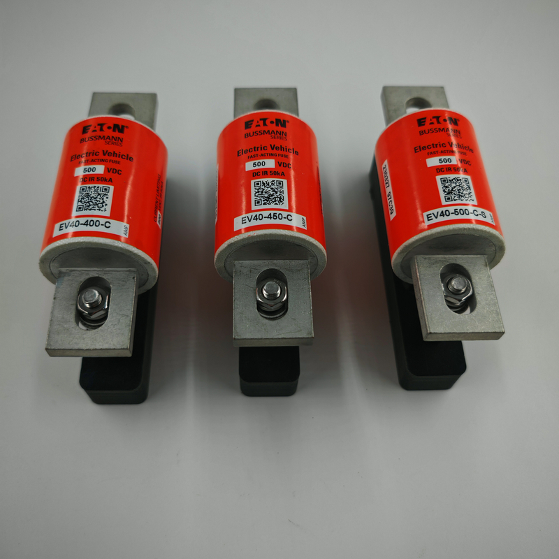 Protective High Voltage EV Fuse for Automotive and Charging Stations EVR40 series 350 to 600A Fuses