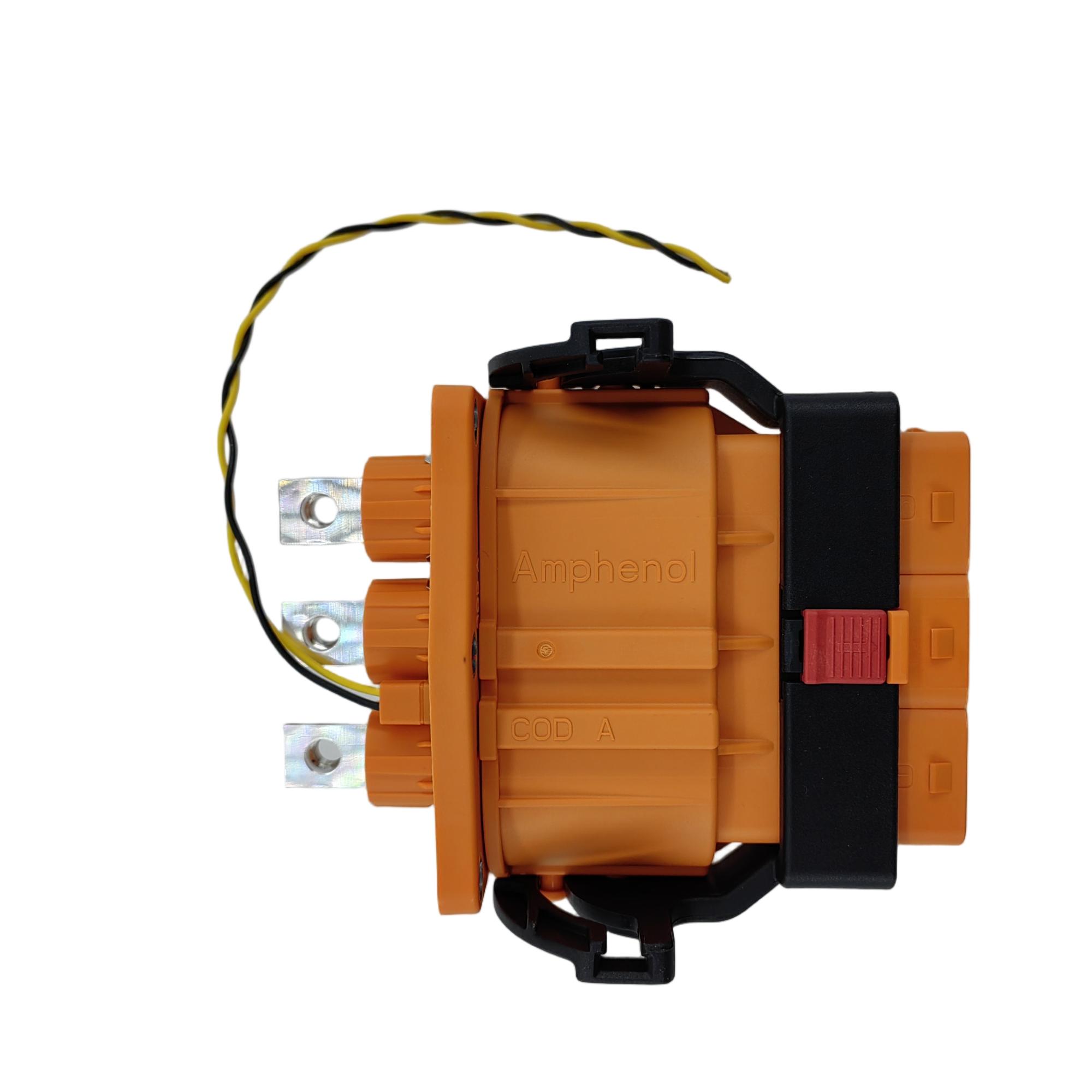 Amphenol HVC3P80 3 Poles High voltage 800VDC EV Connectors with HVIL