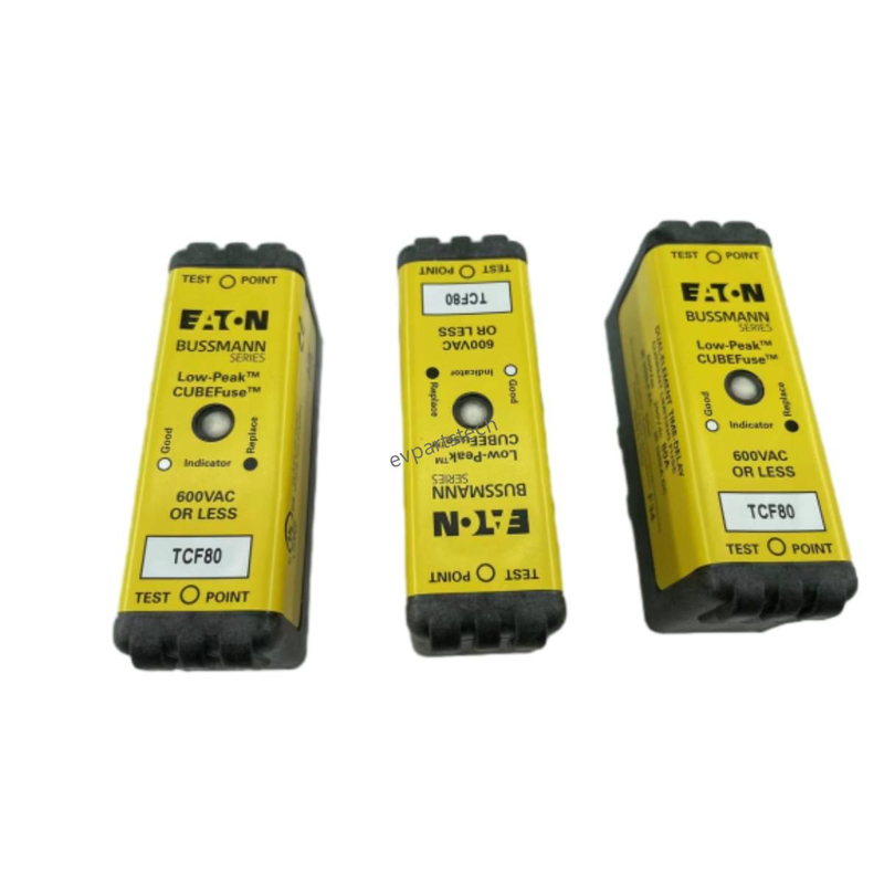 Bussmann Fuse CUBE Fuse 10A-100A With Indication And Without Inditation Time Delay Class J DC Fuse 600Vdc