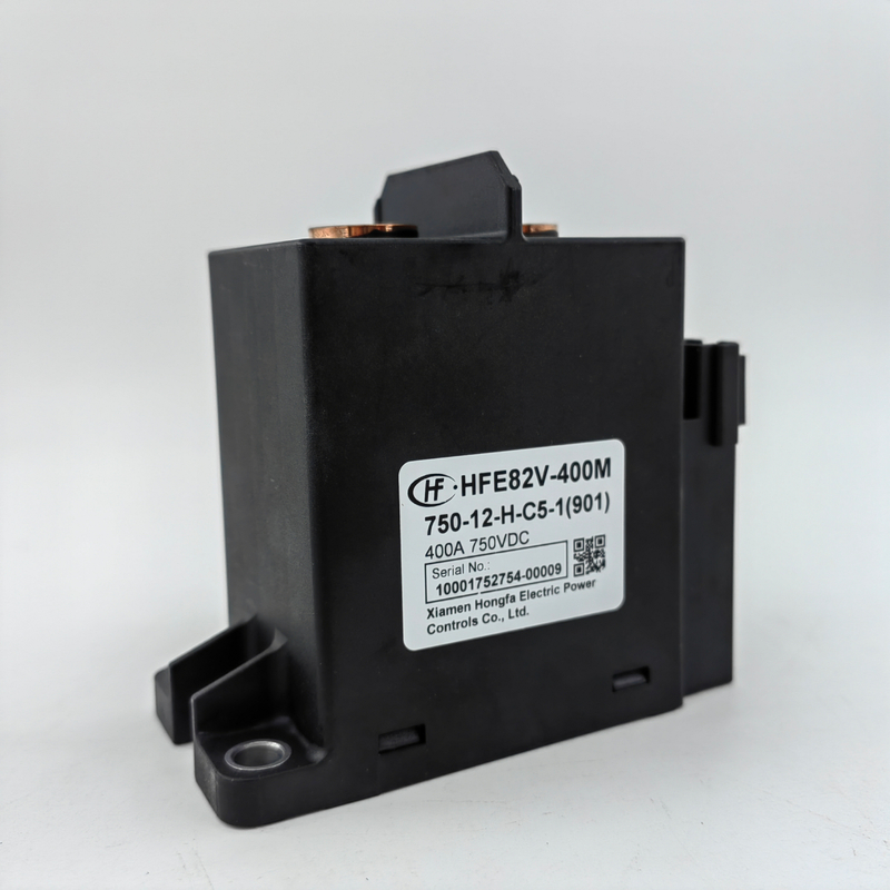 Hongfa DC Relay HFE82V-400M Series Contactor Load Voltage 450V/750V Coil Voltage 12 Vdc