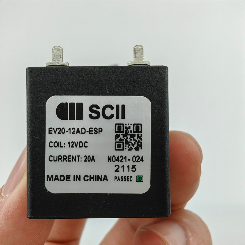 SCII EV20(-E) Series DC Contactor Load Voltage 750VDC 20A Coil Voltage 12VDC