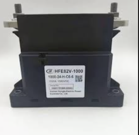 Hongfa DC Relay HFE82V-1000 Series Contactor Load Voltage 1000/1200 Vdc 1000A Coil Voltage 24 Vdc