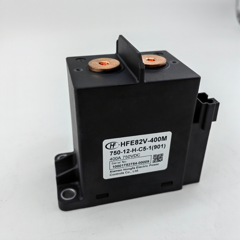 Hongfa DC Relay HFE82V-400M Series Contactor Load Voltage 450V/750V Coil Voltage 12 Vdc
