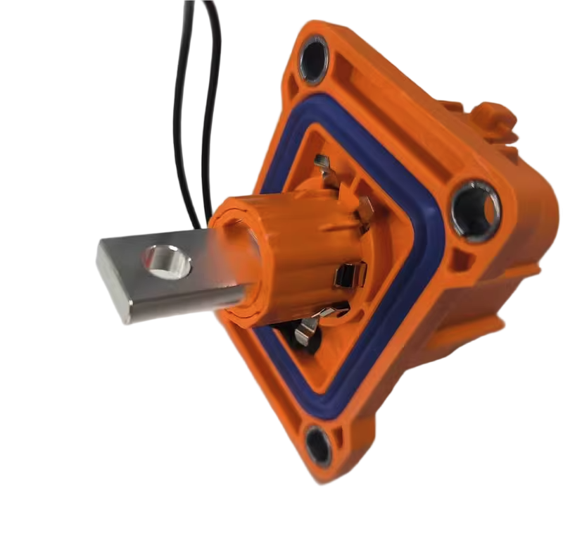 Amphenol HVC1P80MV High voltage 1000VDC Connectors with HVIL