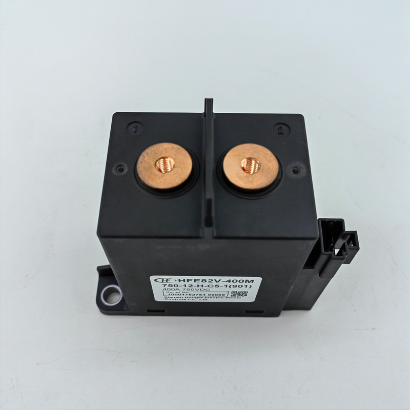 Hongfa DC Relay HFE82V-400M Series Contactor Load Voltage 450V/750V Coil Voltage 12 Vdc