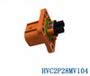 Amphenol HVC2P28MV High voltage 900VDC Connectors with HVIL