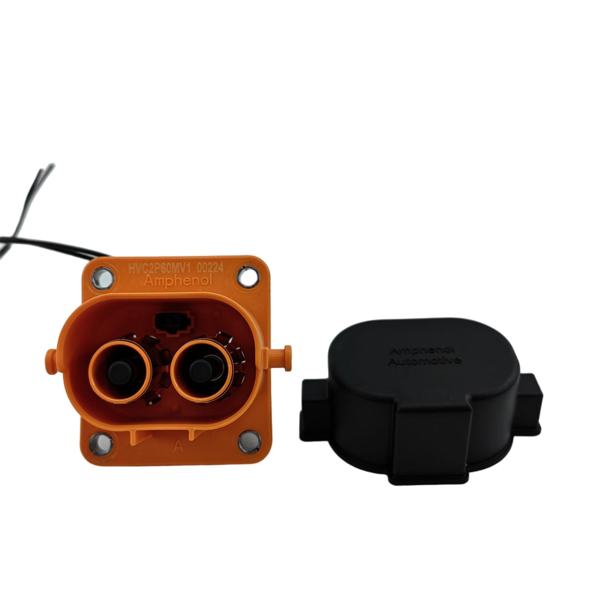 Amphenol HVC2P60MV High voltage 800VDC EV Connectors with HVIL