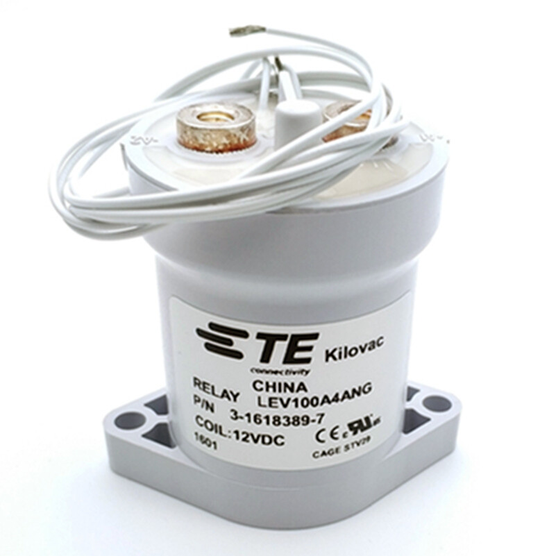 TE DC Contactors LEV100 Series Contacts Rated 900Vdc 100A coil 12V 24V 48V