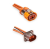 Amphenol HVMC2P24FS 2 Poles High voltage 1000VDC EV Metal Connectors with HVIL