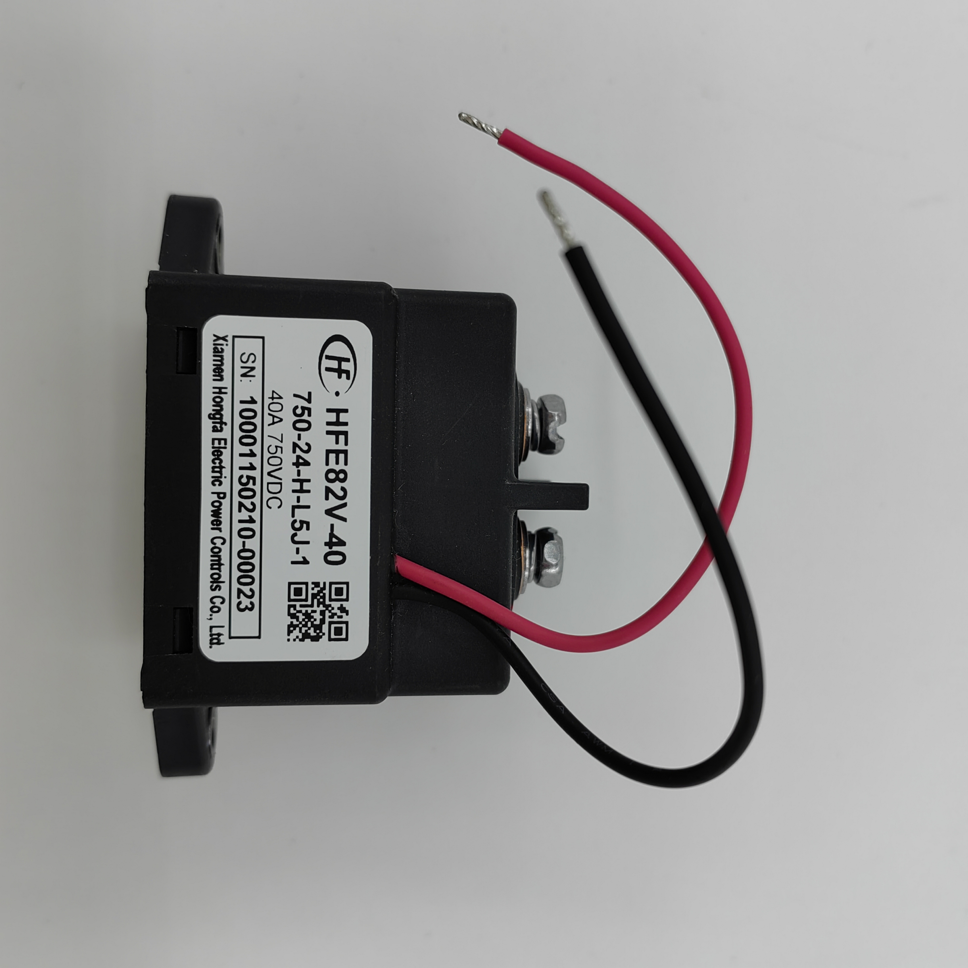 Hongfa DC Relay HFE80V-40C Rating 450/750 Vdc Coil 12/24 Vdc