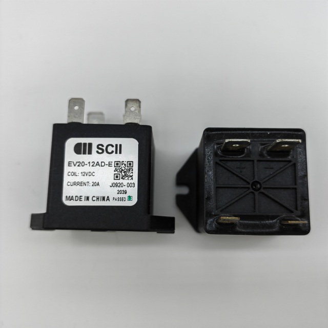 SCII EV20(-E) Series DC Contactor Load Voltage 750VDC 20A Coil Voltage 12VDC