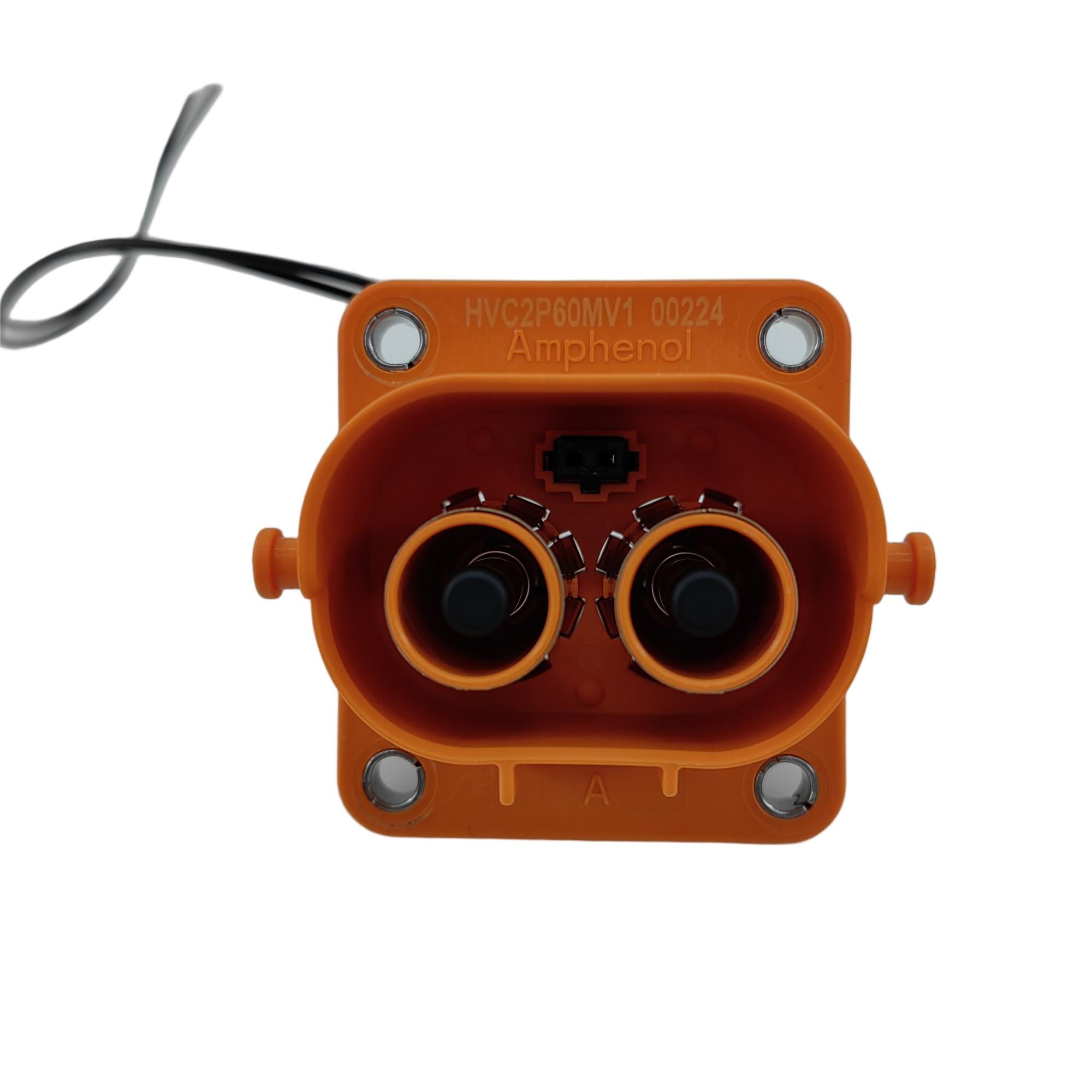 Amphenol HVC2P60MV High voltage 800VDC EV Connectors with HVIL